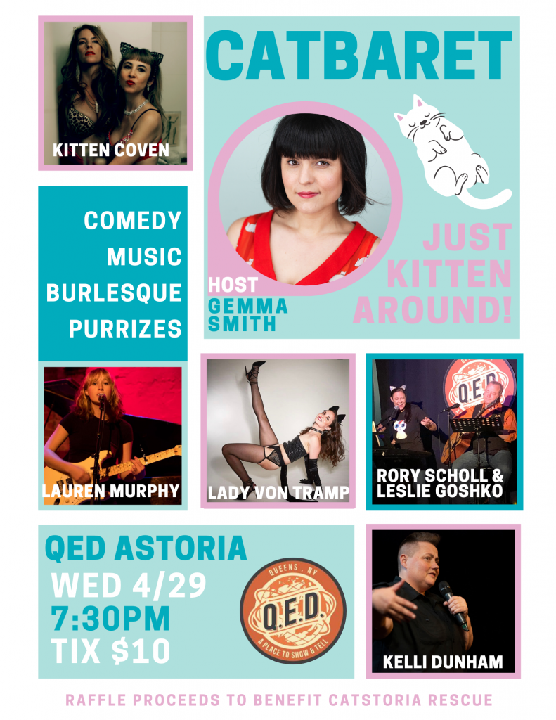 Upcoming: KITTEN COVEN to perform at Catbaret. Keep your paws on this page for more details.