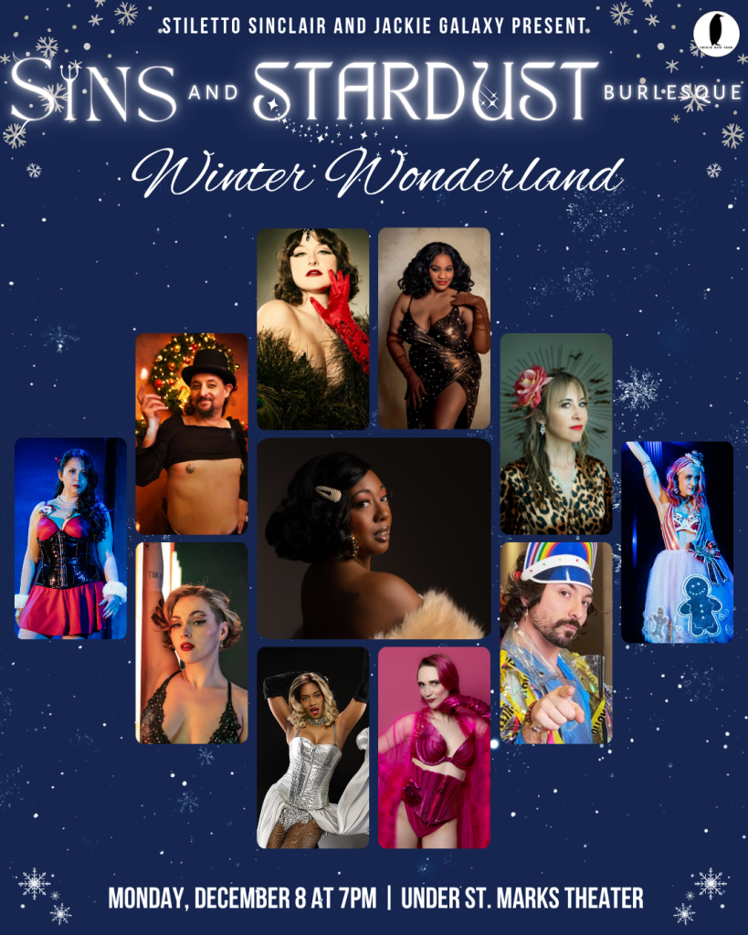 Upcoming: Sins and Stardust Burlesque | December 8th, 2025